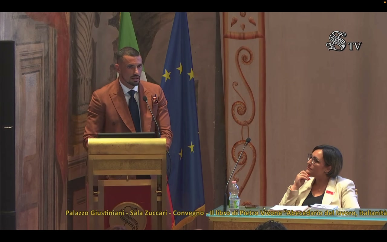 Davide Caiazzo parla di intelligenza artificiale al Senato della Repubblica